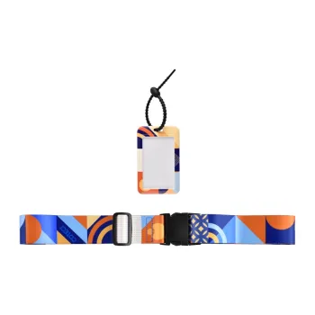 COTECi Luggage Tags Multicolor Luggage Tag+Side Release Buckle Strap