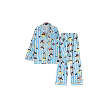 Wabi Town Pajama Set Women's Blue