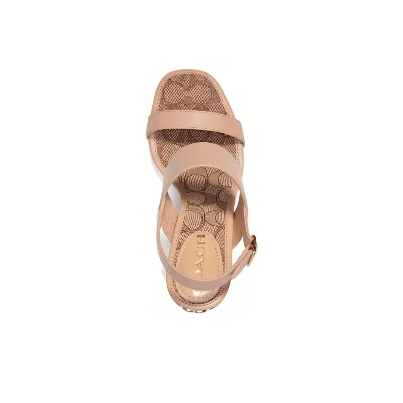COACH Rori Strap Sandals Women's Nude Pink-3