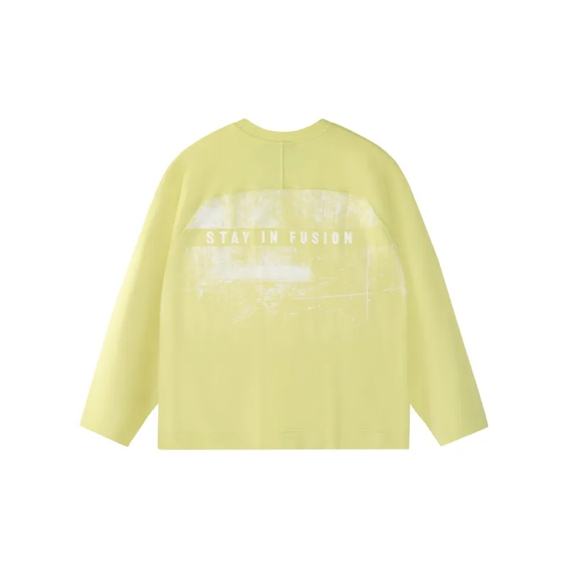 FILA FUSION Sweatshirt Unisex Light Turquoise Green-1