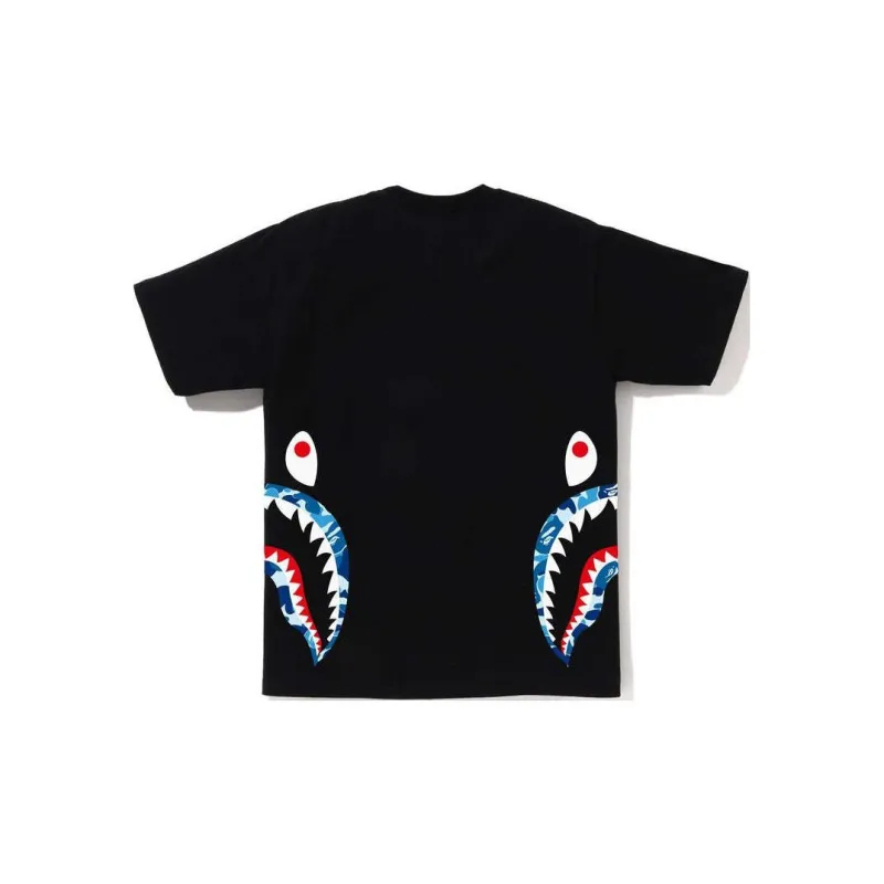 A BATHING APE Abc Camo Side Shark Tee-1