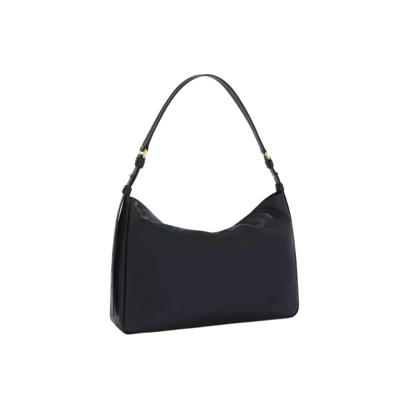 Furla Leather Handbag, Shoulder Bag Tubas Women's Black-1