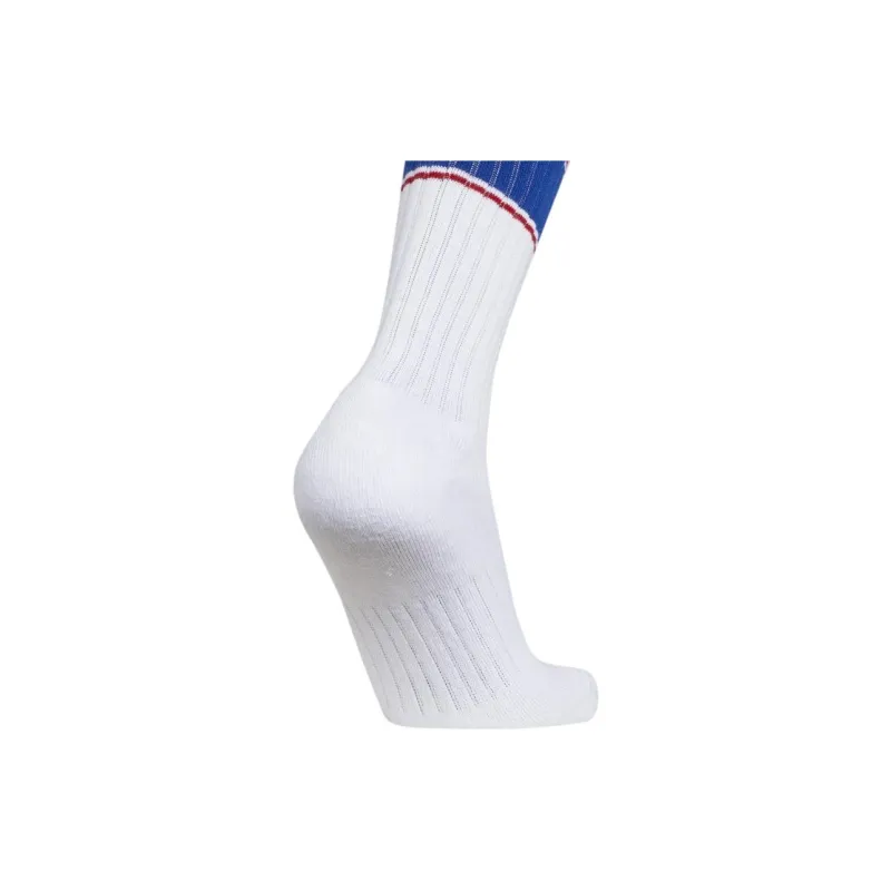 Adidas X Eric Emanuel Kansas Midnight Madness Crew Socks White-2