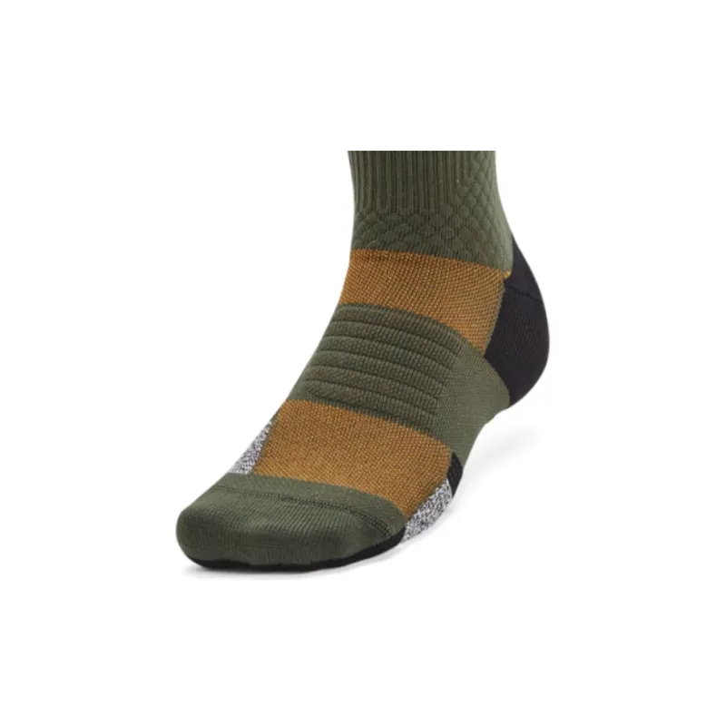 Under Armour Mid Calf Socks Unisex 1 Pack Green-2