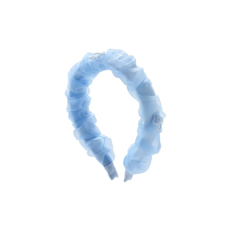 ROYALSASA Silk Chiffon Headbands Women's-0