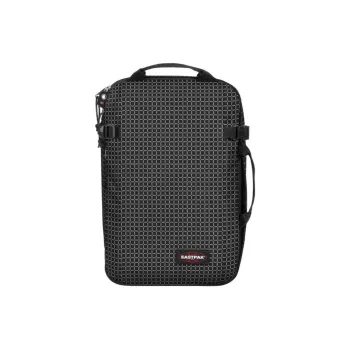 EASTPAK Polyester Backpack Men Black White