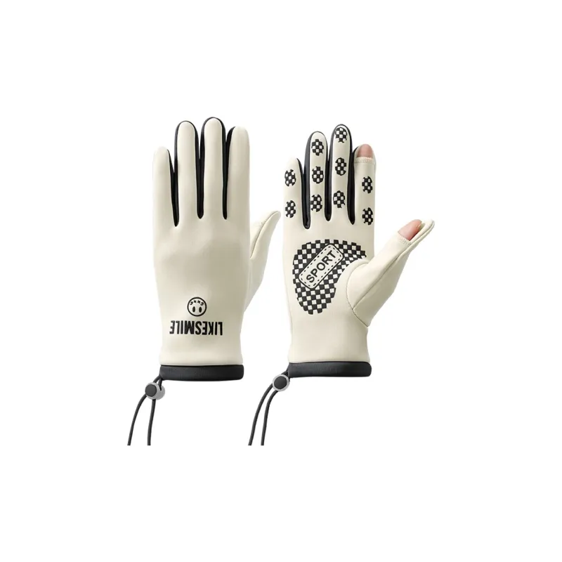 NANJIREN Thickened Warm Gloves Unisex-0