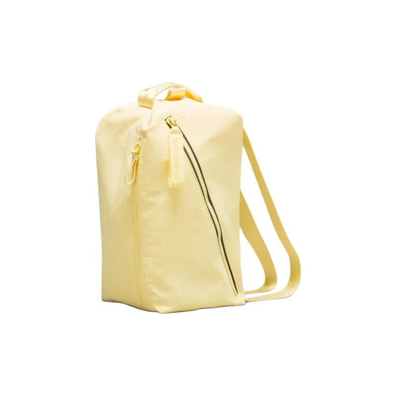 Lululemon Cotton Crossbody Bag Shoulder Bag Regular Unisex Swirl Yellow-1