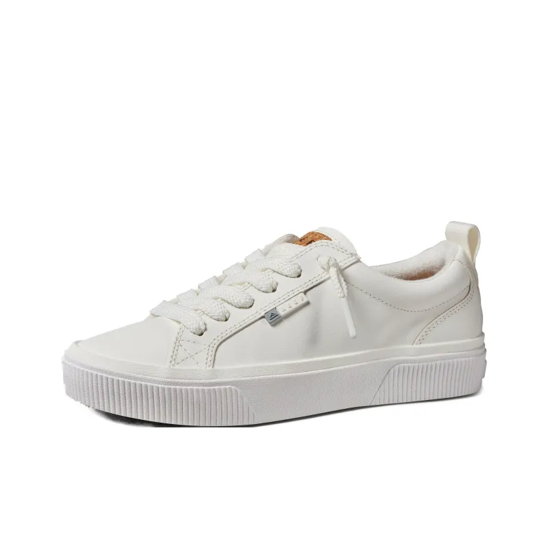 REEF Slip-Resistant Low-Top Skateboard Shoes Women's White-0