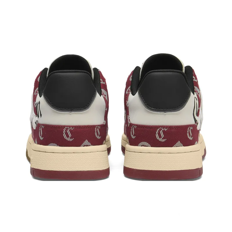 Cabbeen Paisley Low Top Trendy Casual Skateboard Shoes Unisex Couple-4