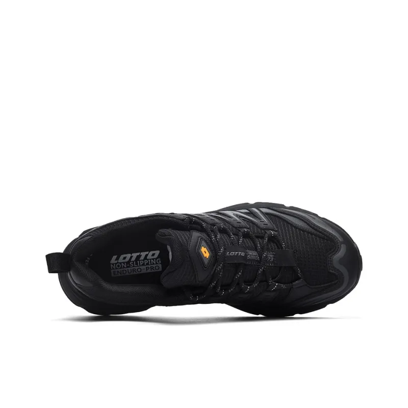 LOTTO Joy Journey Anti Slip Wear Resistant Low Top Outdoor Sports Hiking Trekking Shoes Men Black-3
