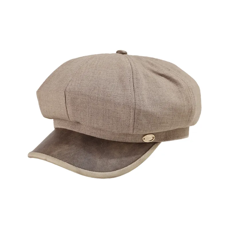 AAJF Cotton Newsboy Cap Women's-3