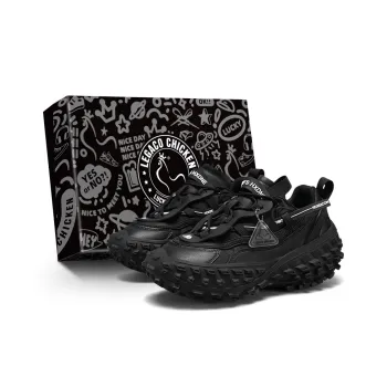 Legaco Chicken Cushioning, Abrasion Resistant, Breathable, Height Increasing Low Top Chunky Sneakers Unisex Box