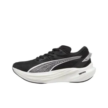 PUMA Slip Resistant Low Top Running Shoes Women's Black