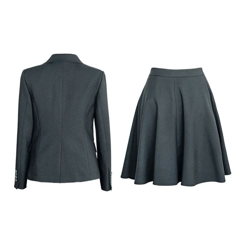 ROEYSHOUSE Skirt Set Women's Gray-1