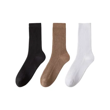 PLANDOO Mid-Calf Socks Men Combo Set