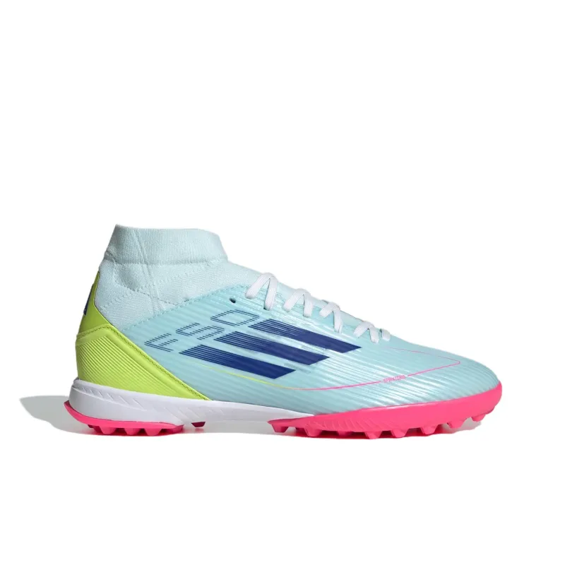 Adidas F50 Slip-Resistant Soccer Shoes Women's Light Blue-1