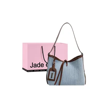 Jade En Plus Denim Shoulder Bag Regular Women's Blue