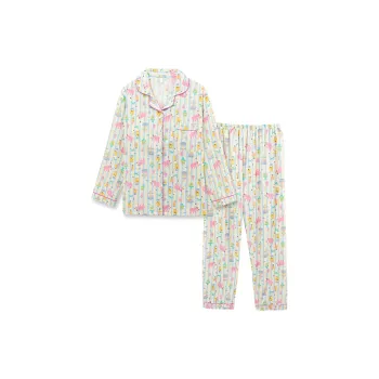 Sleeping Beauty Pajama Set Women's Multicolor