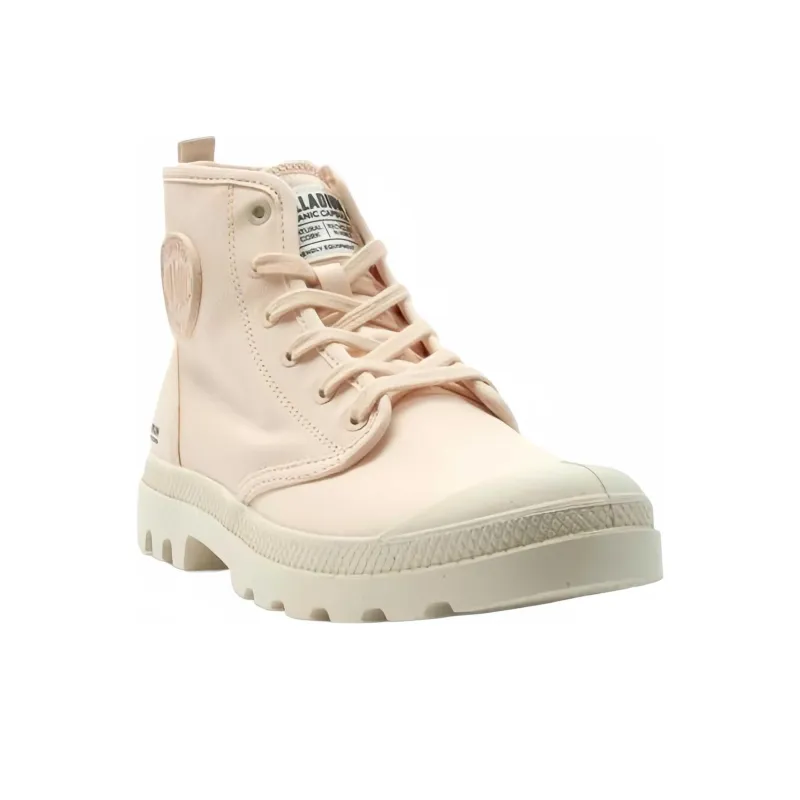 Palladium High-Top Canvas Shoes Unisex Pis Gold-2