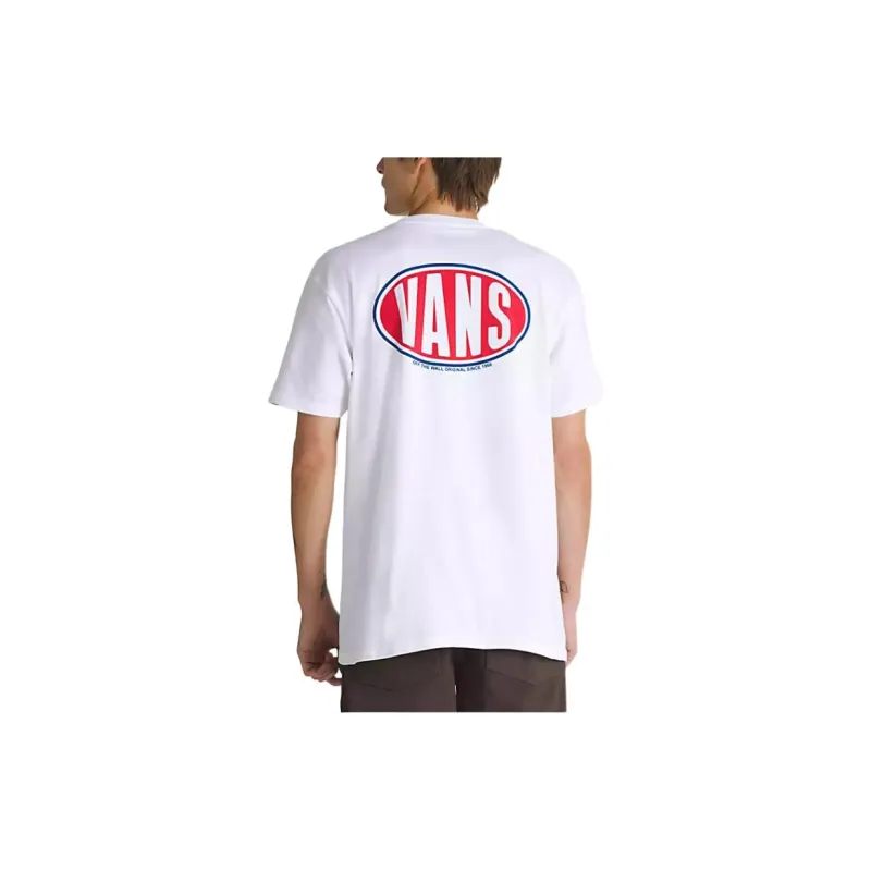 Vans Spray On T Shirt Men White-3