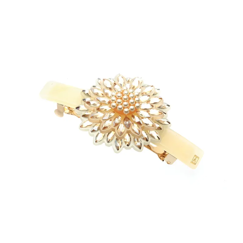 ALEXANDRE DE PARIS Sunflower 8cm Hair Clip Hair Accessory Headpiece Women's-3