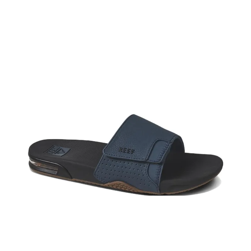 REEF Rubber Sole Slip-Resistant Abrasion-Resistant Slide Slippers Men Blue-2