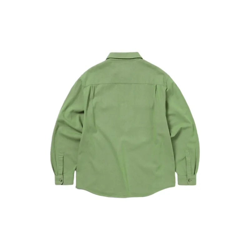 Thisisneverthat FW24 Half Zip Shirt Unisex Green-1