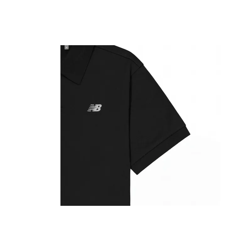New Balance Polo Shirt Men's Black-2