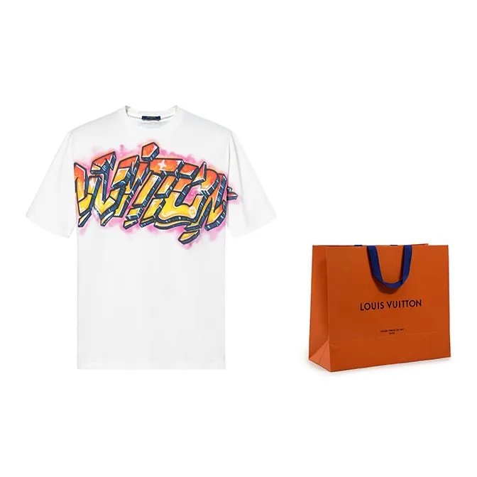LOUIS VUITTON Graffiti T shirt-2