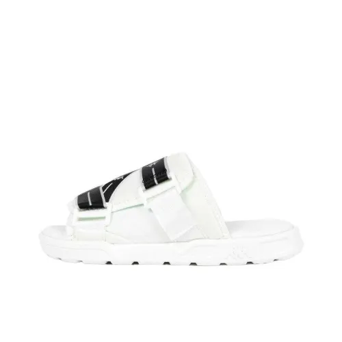 KSWISS Quick-Drying Slip-Resistant Slide Slippers Unisex White