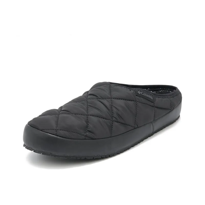 Columbia Slip Resistant Wrap toe Slippers Men Black-1