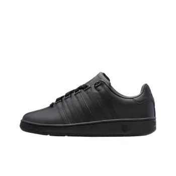 KSWISS Anti Slip Wear Resistant Low Top Tennis Shoes Women's Black