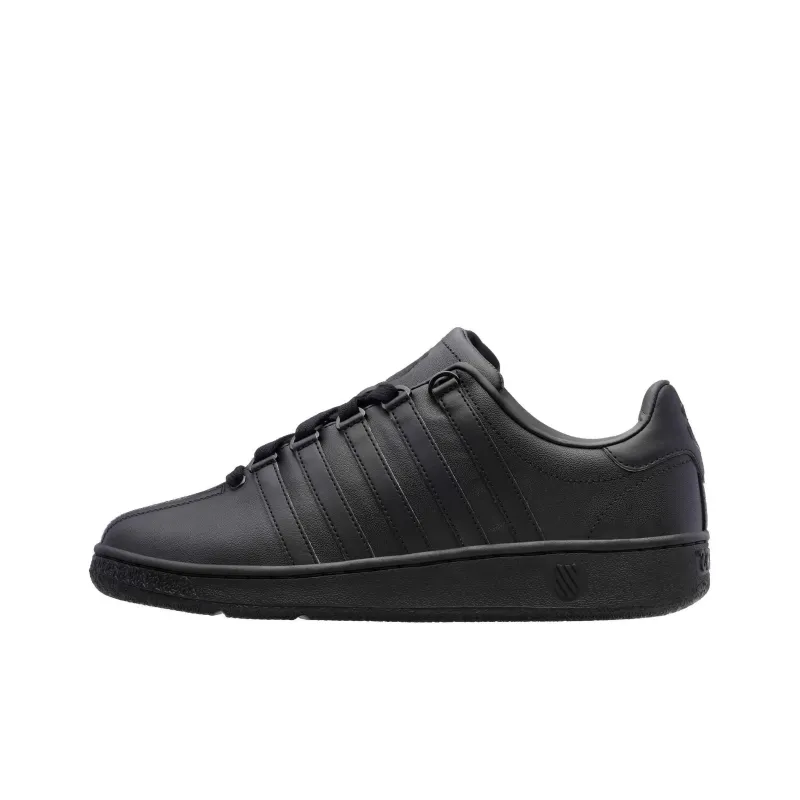 KSWISS Anti Slip Wear Resistant Low Top Tennis Shoes Women's Black-0