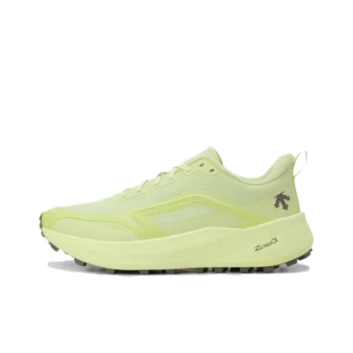 DESCENTE Flyridge Anti Slip Wear Resistant Low Top Running Shoes Unisex Green