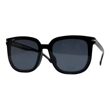 HUGO BOSS Plastic Square Sunglasses Men Black