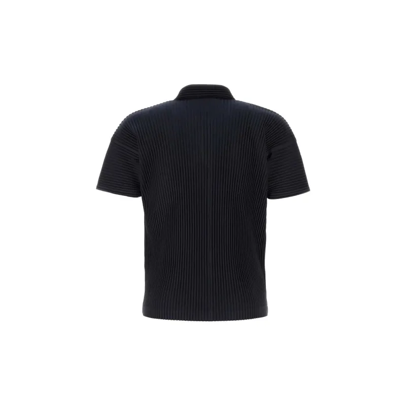 ISSEY MIYAKE Polo Shirt Men Marine Blue-1