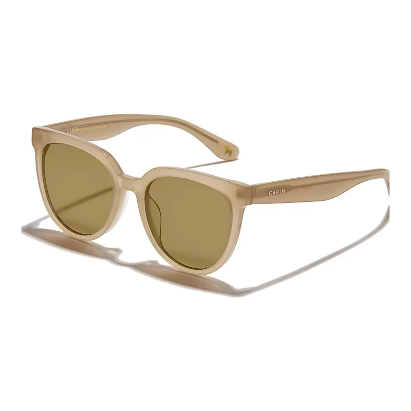 CARIN Round Sunglasses, UV Protection Sunglasses Unisex Xu Red Bean KIRSTEN Collection-1