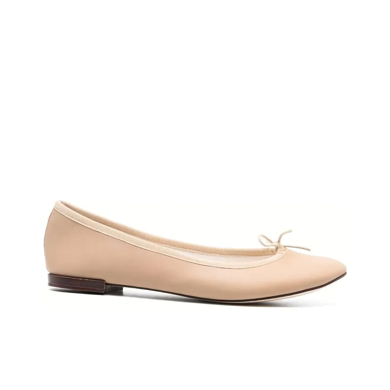 Repetto Cendrillon Casual Single Shoes Women's Beige-1