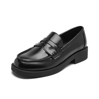 AGSDON Loafers 3cm Women's Black