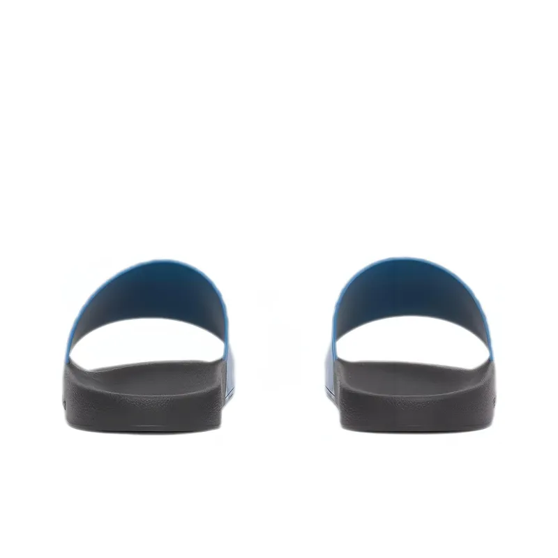 Burberry Embossed Logo Slides Dark Cerulean Blue-4