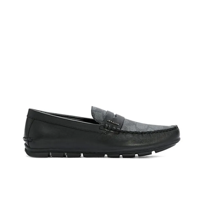 COACH Mott Driver Shoes Black-1