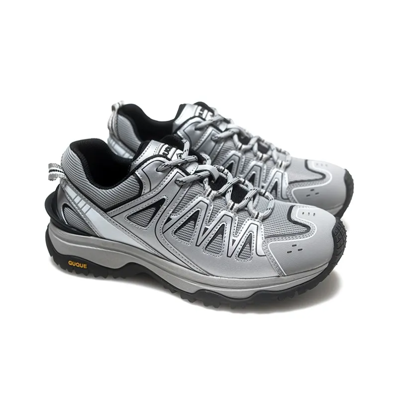 Ancient Finches Low-Top Trekking Shoes Unisex Gray-3