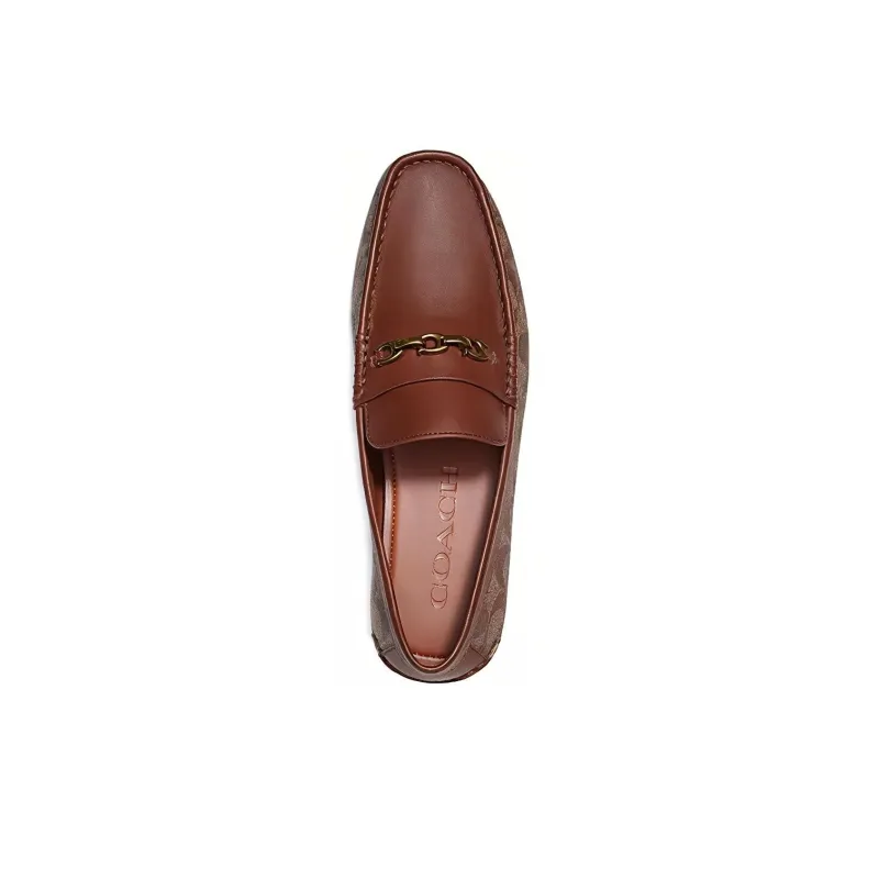 COACH MOTT Men's Casual Shoes Men's Saddle Brown-3