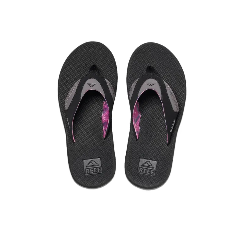 REEF Quiet Flip Flops Women's Black-3