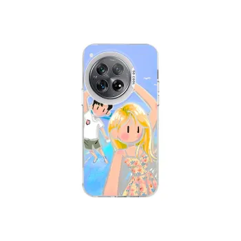 YIYOUJIA Matte Material Girl Heart Phone Case Compatible With OnePlus 12/11/Ace3/Ace2/Ace3V Case OnePlus Ace2 Pro/1+12