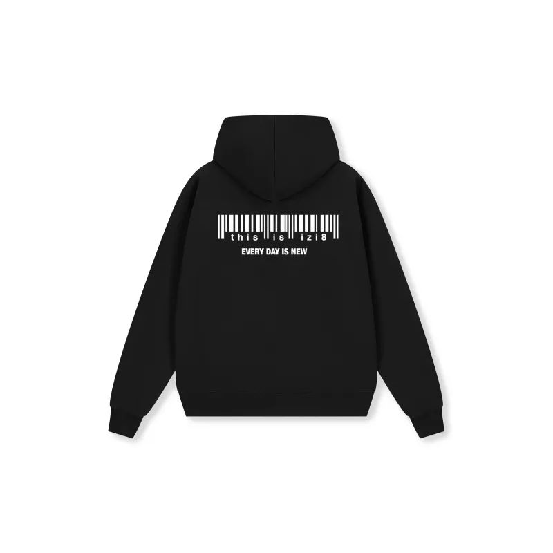 ThisisIZI8 Sweatshirt Unisex Black-1