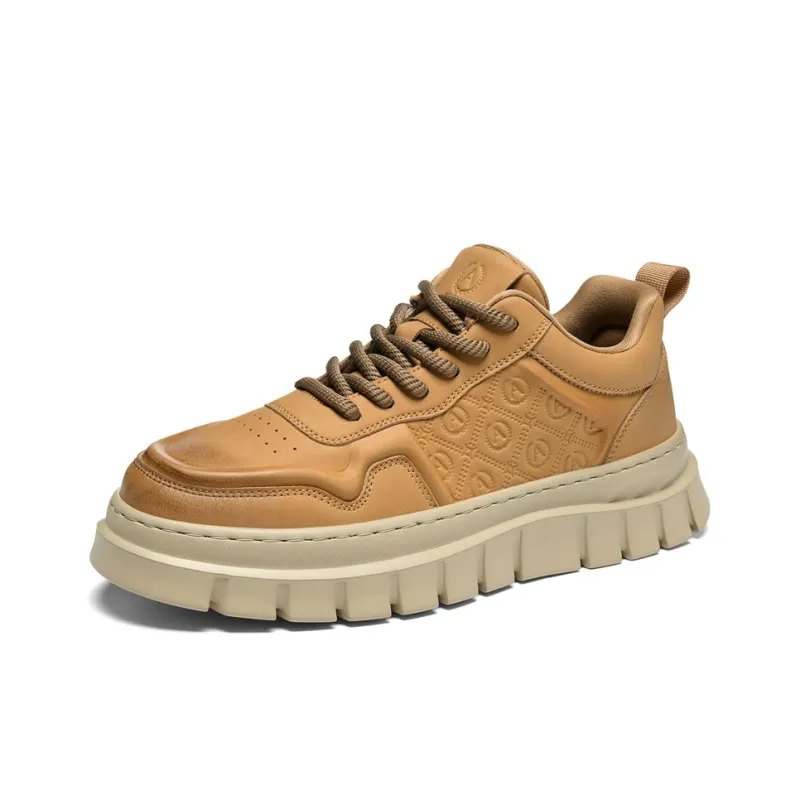 AOKANG Height Increasing Wear-Resistant Lightweight Slip-Resistant Low-Top Skateboard Shoes Men Exclusive Box-1