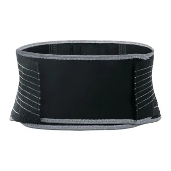 ZUILE Back Support Braces Basketball Breathable Protective Compression Slip Resistant Black Polyester Rubber Unisex