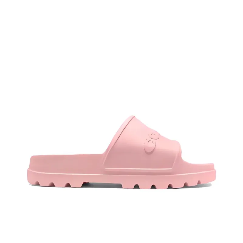 COACH EVA Slide Slippers Women's Pink-1